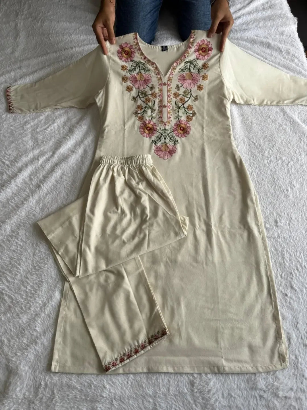 Premium Embroidery Traditional Kurti