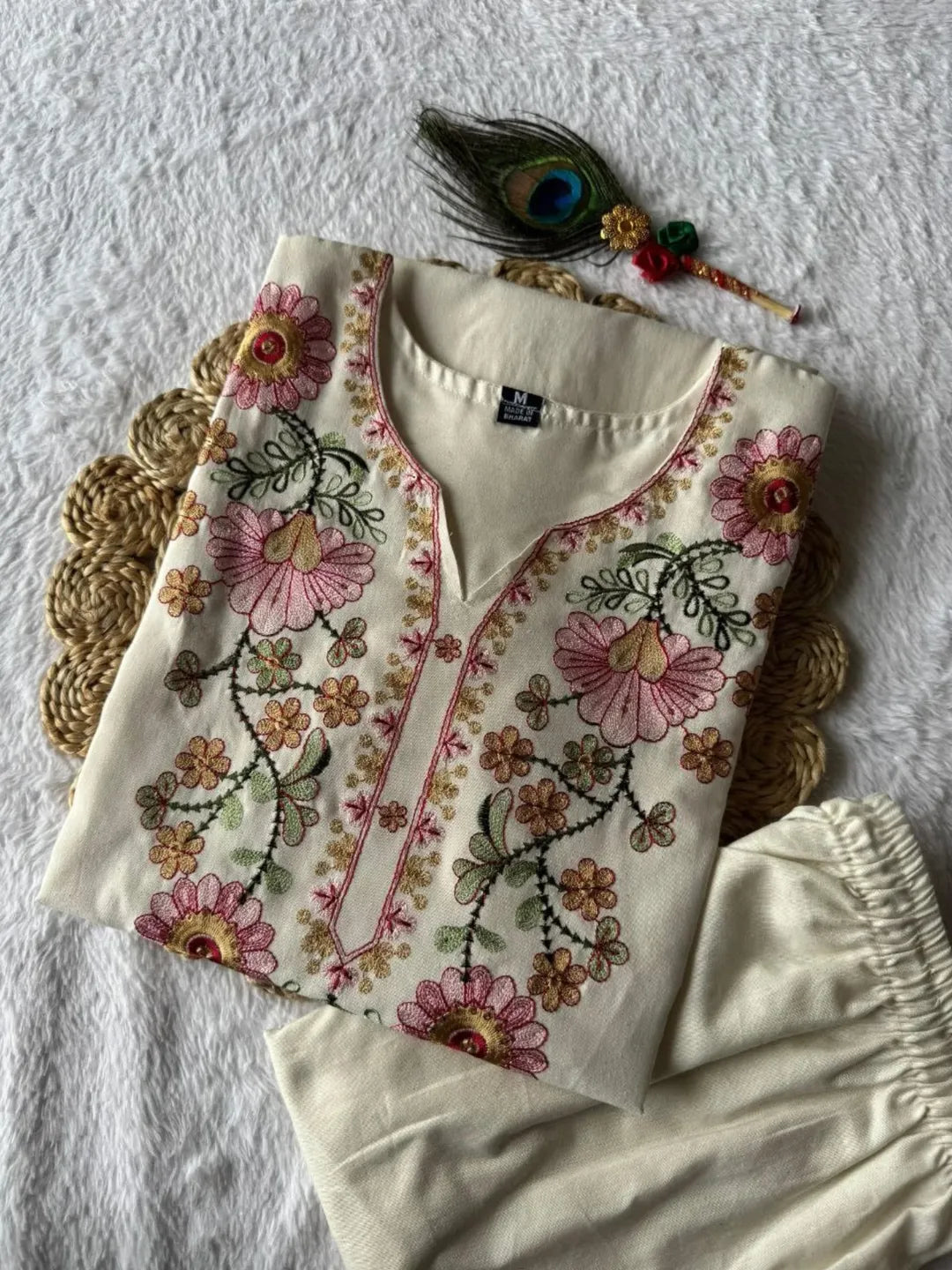 Premium Embroidery Traditional Kurti