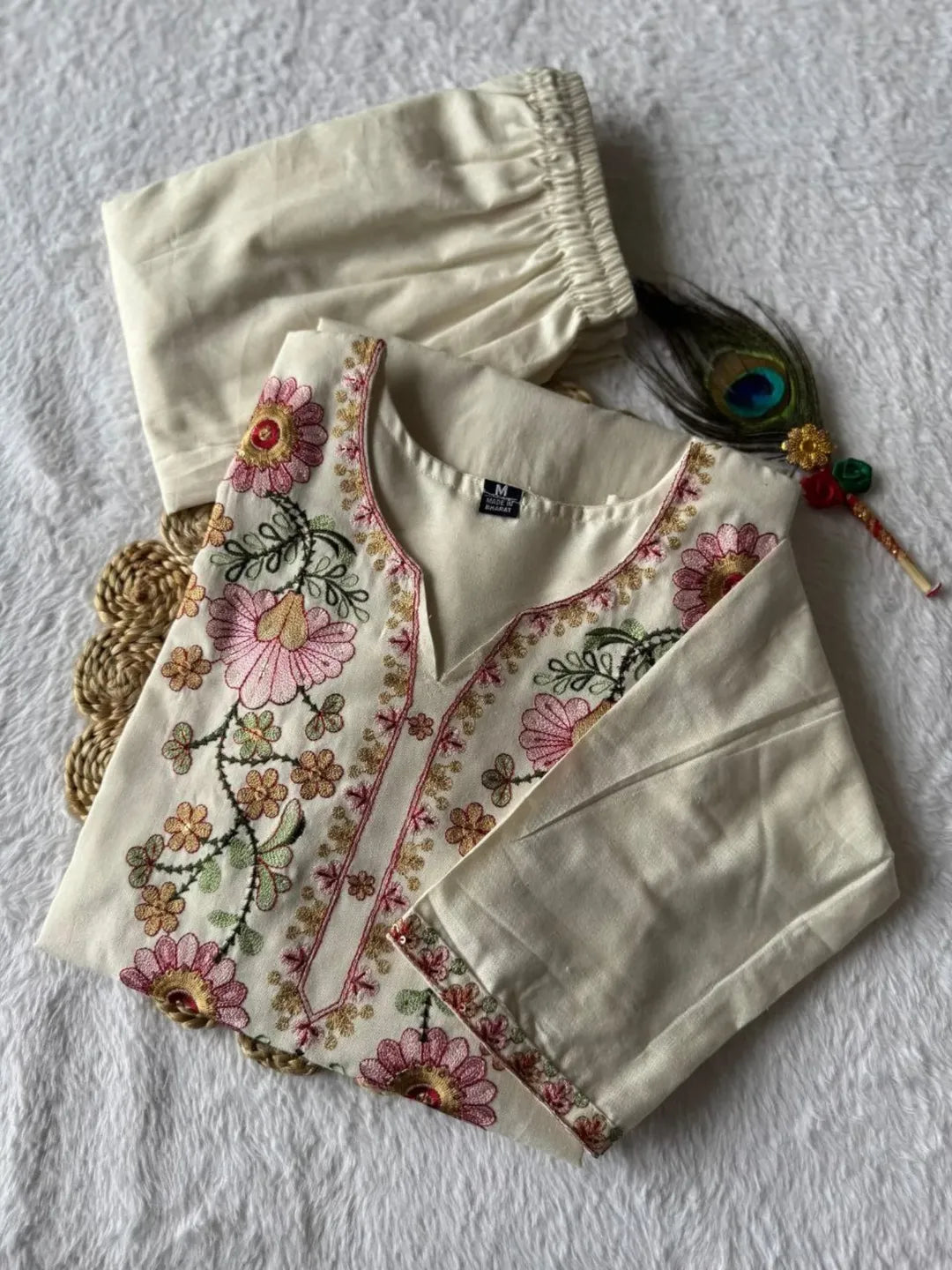 Premium Embroidery Traditional Kurti